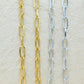 Aluminium Chain | Size : W-9mm H-19mm | Qty : 1mtr | JT-19-35-2