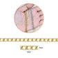 Aluminium Chain | Size : W-6mm H-9mm | Qty : 1mtr | JT-14-43-8