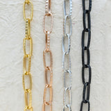 Aluminium Chain | Size : W-13mm H-28mm | Qty : 1mtr | JT-19-35-29