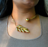 Brass Designer Choker | 18k Gold Plated (High Quality) | Qty : 1pc | DC44