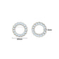 White Pearl Ring Plastic Beads | Size : 10mm | PPB98