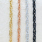 Aluminium Chain | Size : W-10mm H-14mm | Qty : 1mtr | JT-16-57-8