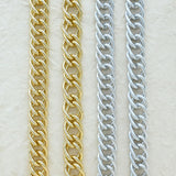 Aluminium Chain | Size : W-14mm H-19mm | Qty : 1mtr | JT-19-35-22