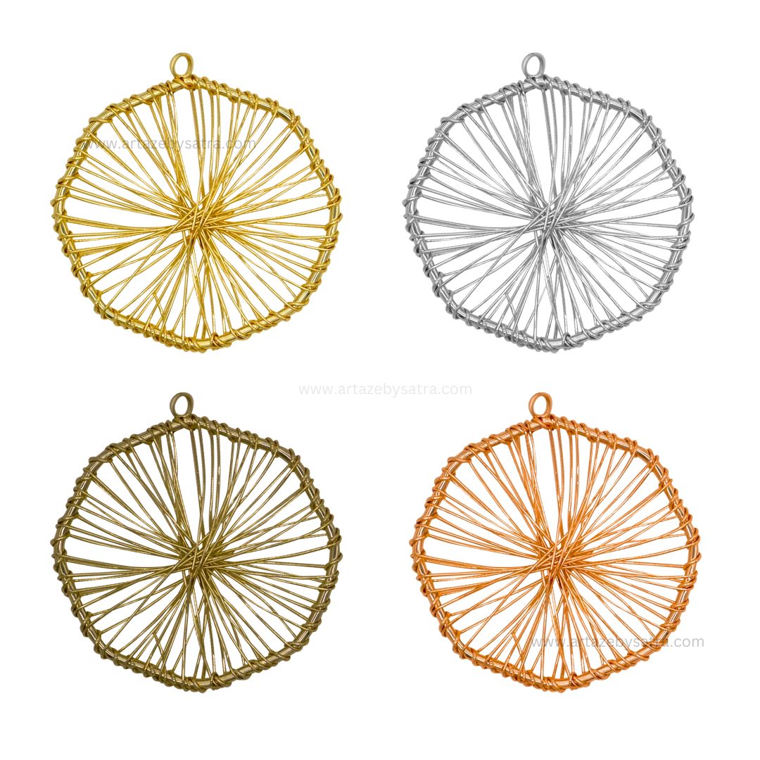 Wire Jewelry Design | Size : 46mm | Qty : 10pcs | WR34