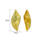 Conch Shell Shank Button with Loop | Qty : 4pcs | G-1-10