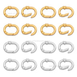 Oval with Heart Alloy Spring Gate Carabiners | Size : 28mm | Qty : 6pcs | BF124