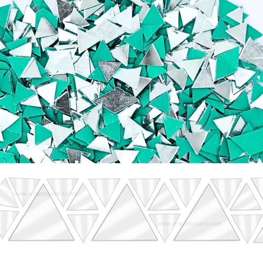 Traingle Shape Mirror | Qty : 200grms | M04