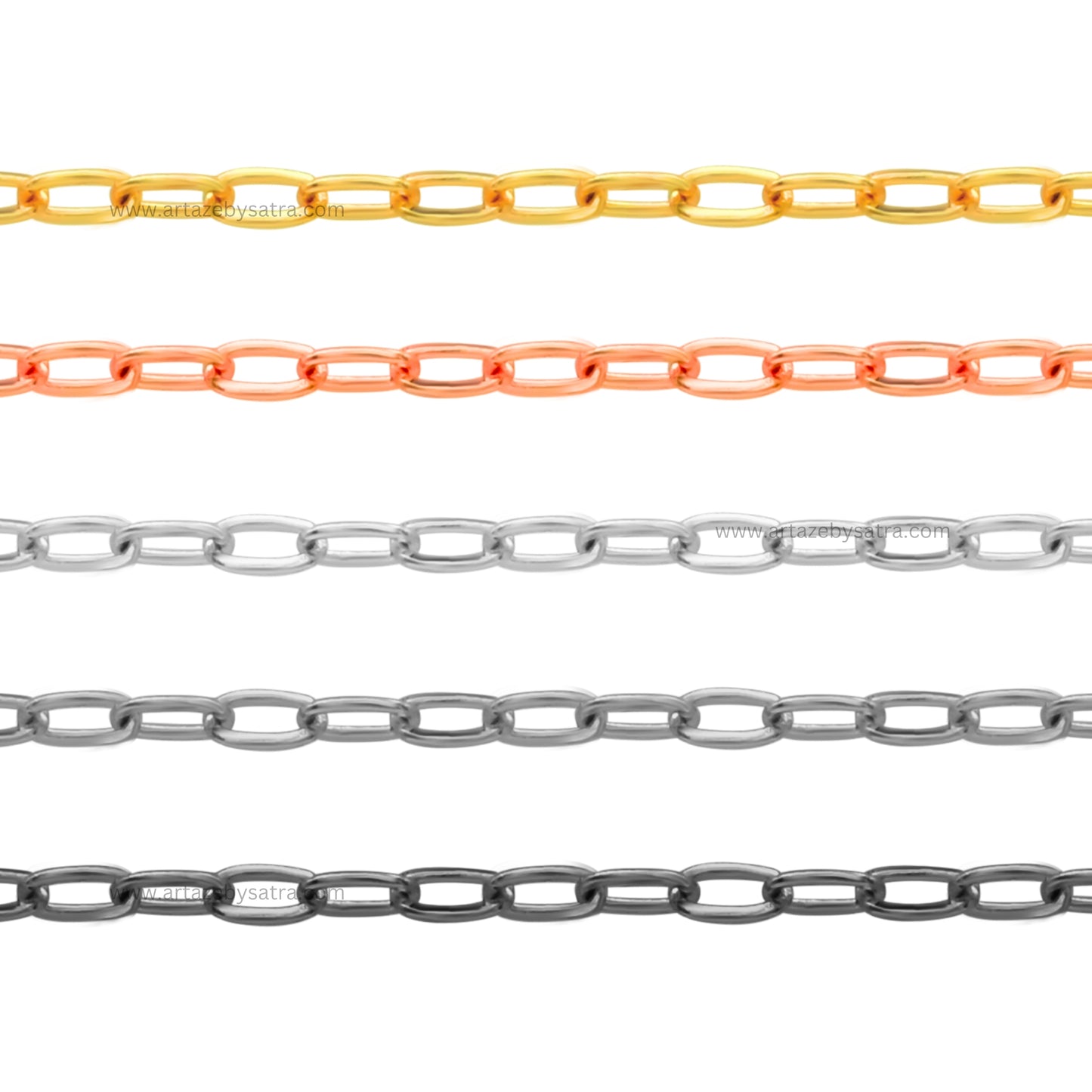 Iron Chains (Indian Polish) | Size : 20inch | Qty : 5pcs | RC04