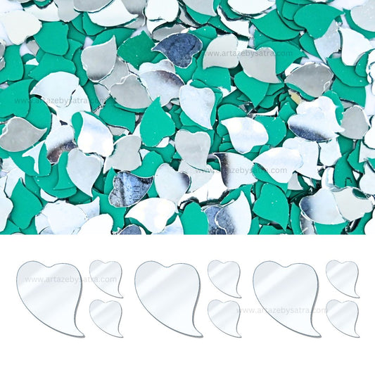 Heart Shape Mirror | Qty : 200grms | M14