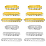 Crystal Spacer Bar Link Connectors | BF95