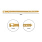 Plain Steel Mesh Bracelet Adjustable | Size : 9inch | Qty : 1pc | B14