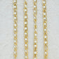 Aluminium Chain | Size : W-6mm H-13mm | 1mtr | JT-9-35-7