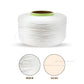 White Jewelry Elastic Thread  | Size : 0.5mm | Qty : 4000mtr Roll | WT20