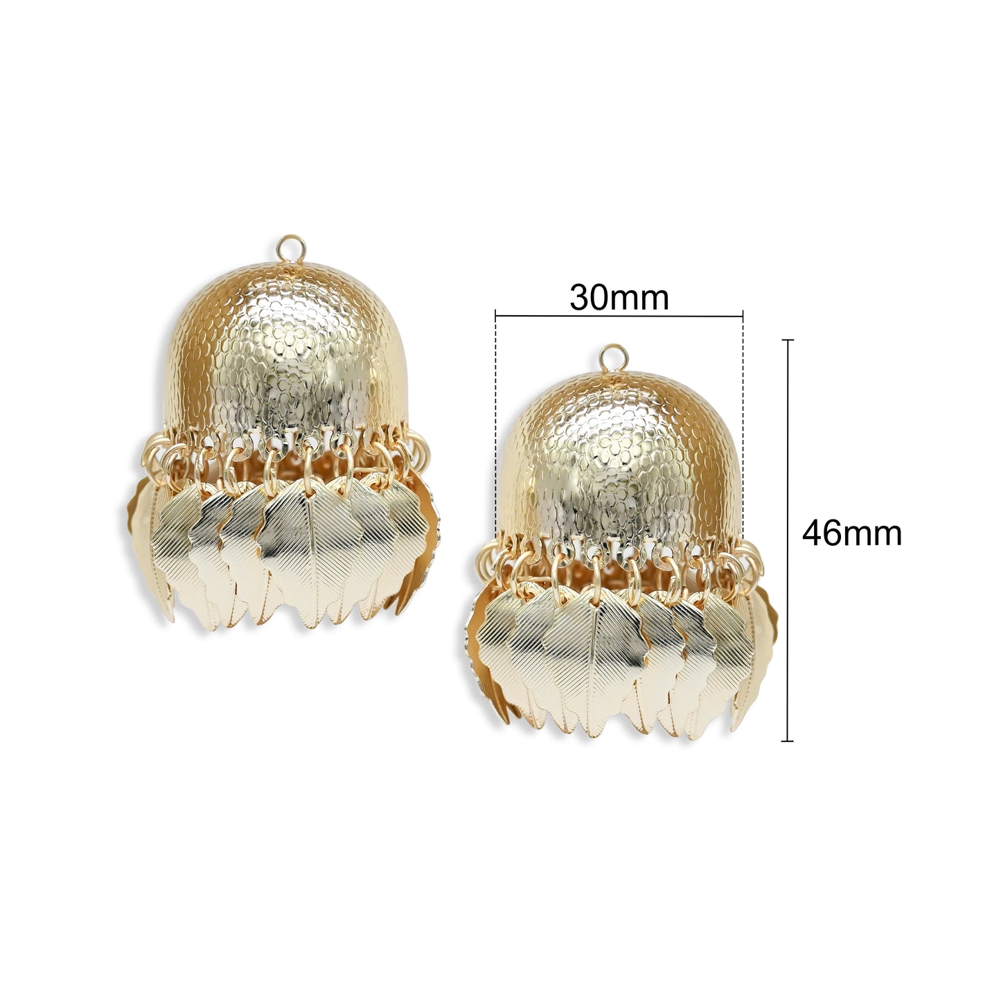 Leaf Tassel Jhumkas | Qty : 2pcs-1pair | EF85
