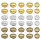 Designer Metal Balls | Size : 22mm | Qty : 500g | MA394