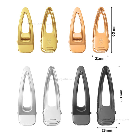 Alligator Hair Clip | Qty : 6pcs | HA07