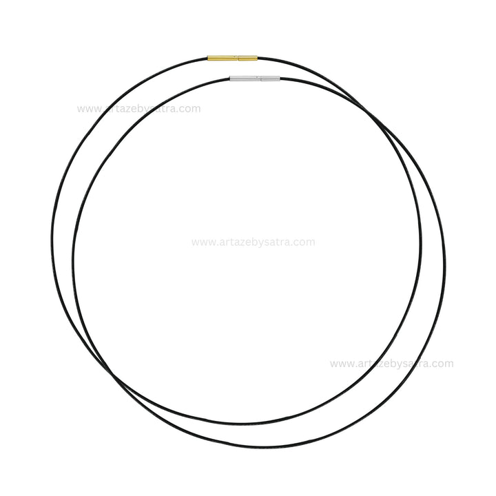 Nylon Cord Wax Rope Chain for Necklace | Size : 18inch | Qty : 1pc