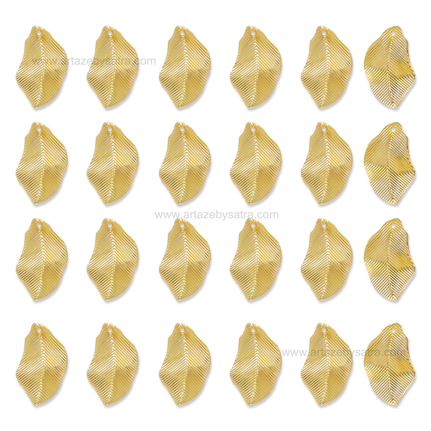 1 Hole Metal Art | Size : 21mm | Qty : 50pcs | MA360