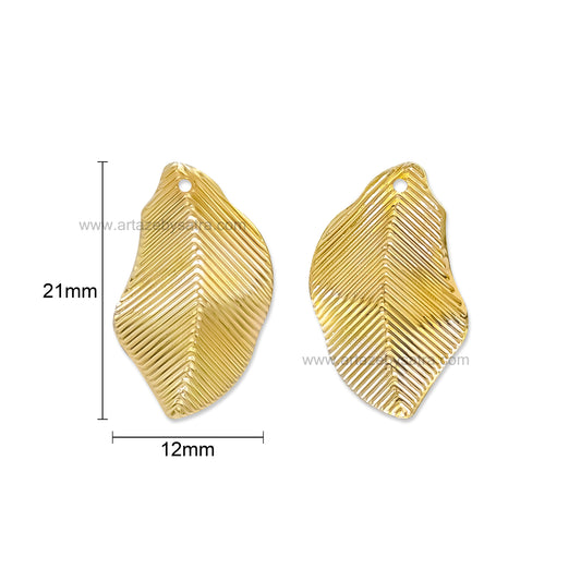 1 Hole Metal Art | Size : 21mm | Qty : 50pcs | MA360