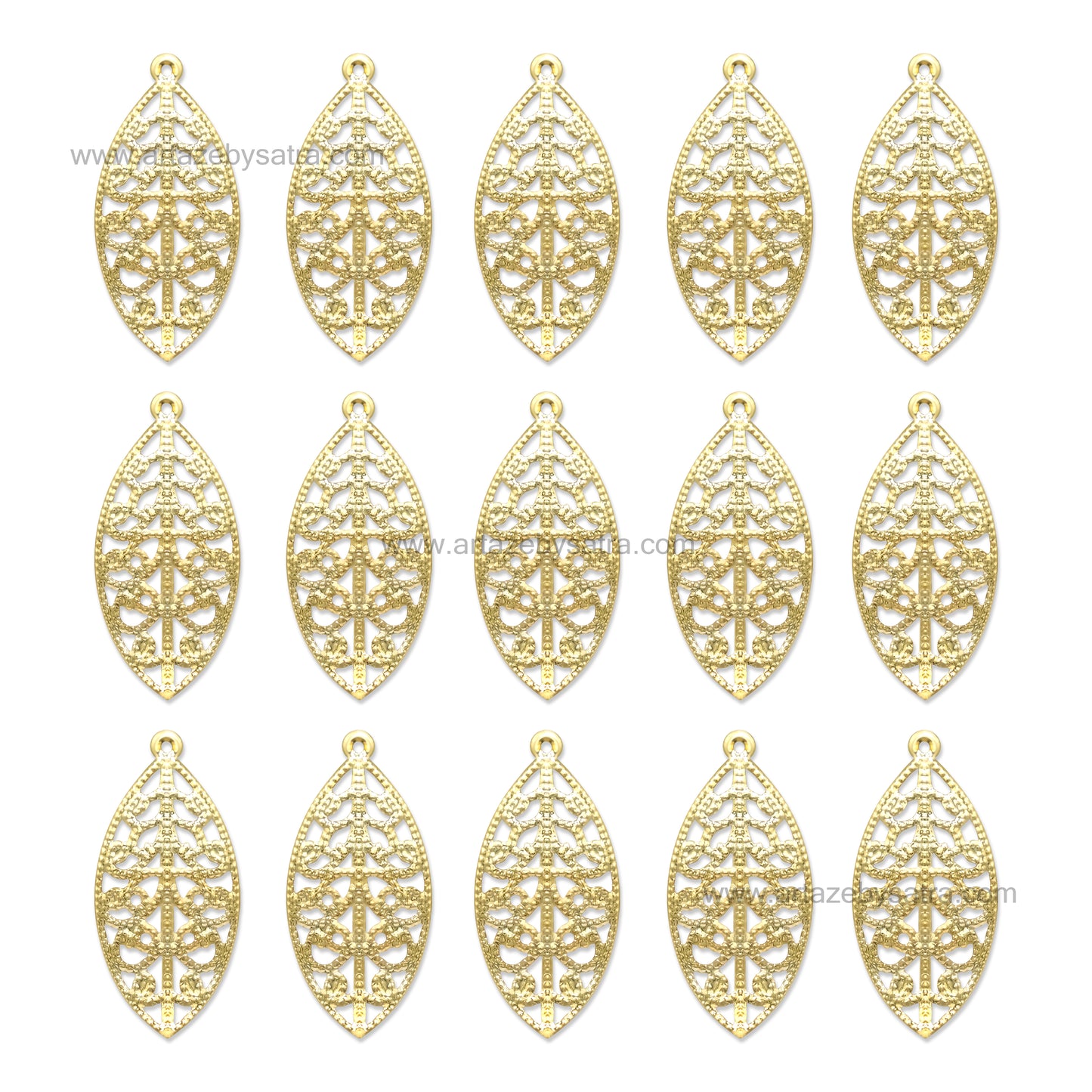 1 Hole Metal Art | Size : 27mm | Qty : 50pcs | MA366
