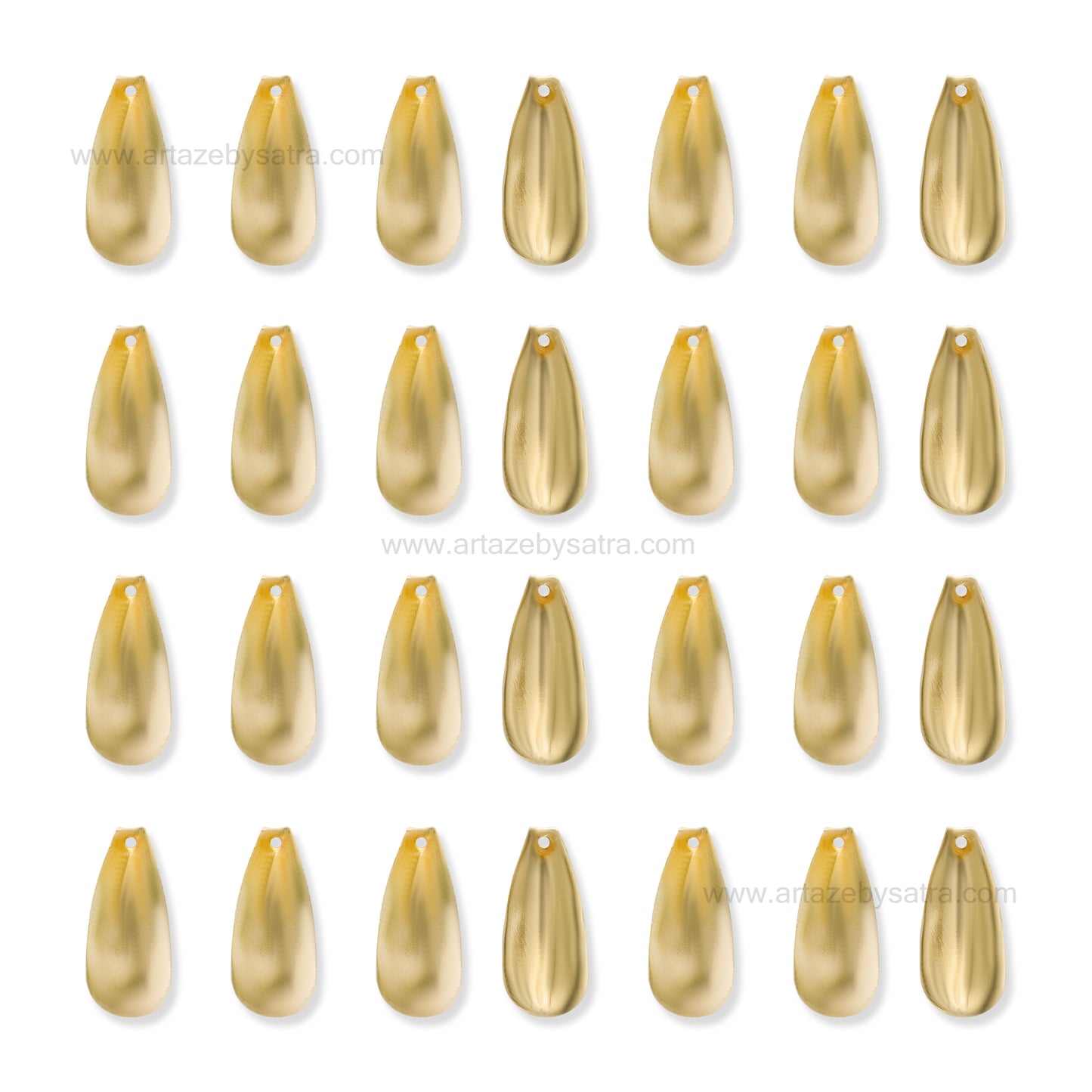 1 Hole Metal Art | Size : 21mm | Qty : 50pcs | MA327