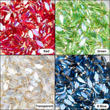 Rainbow Lariya  Glass Beads | Size : 10mm | 20pcs