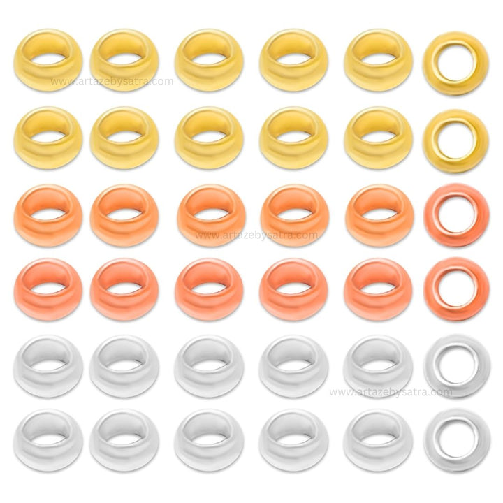 Round Crimp Ends Beads | BF02