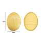 1 Loop Oval Matt Finish Metal Art | Size : 45mm | Qty : 100g | MF19