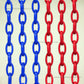 Acrylic Link Chain | Size : H-35mm W-19mm | 1mtr | AC27