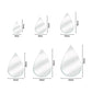Teardrop Shape Mirror | Qty : 200grms | M09