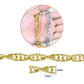 Aluminium Chain | Size : W-12mm H-17mm | Qty : 1mtr | JT-19-35-8