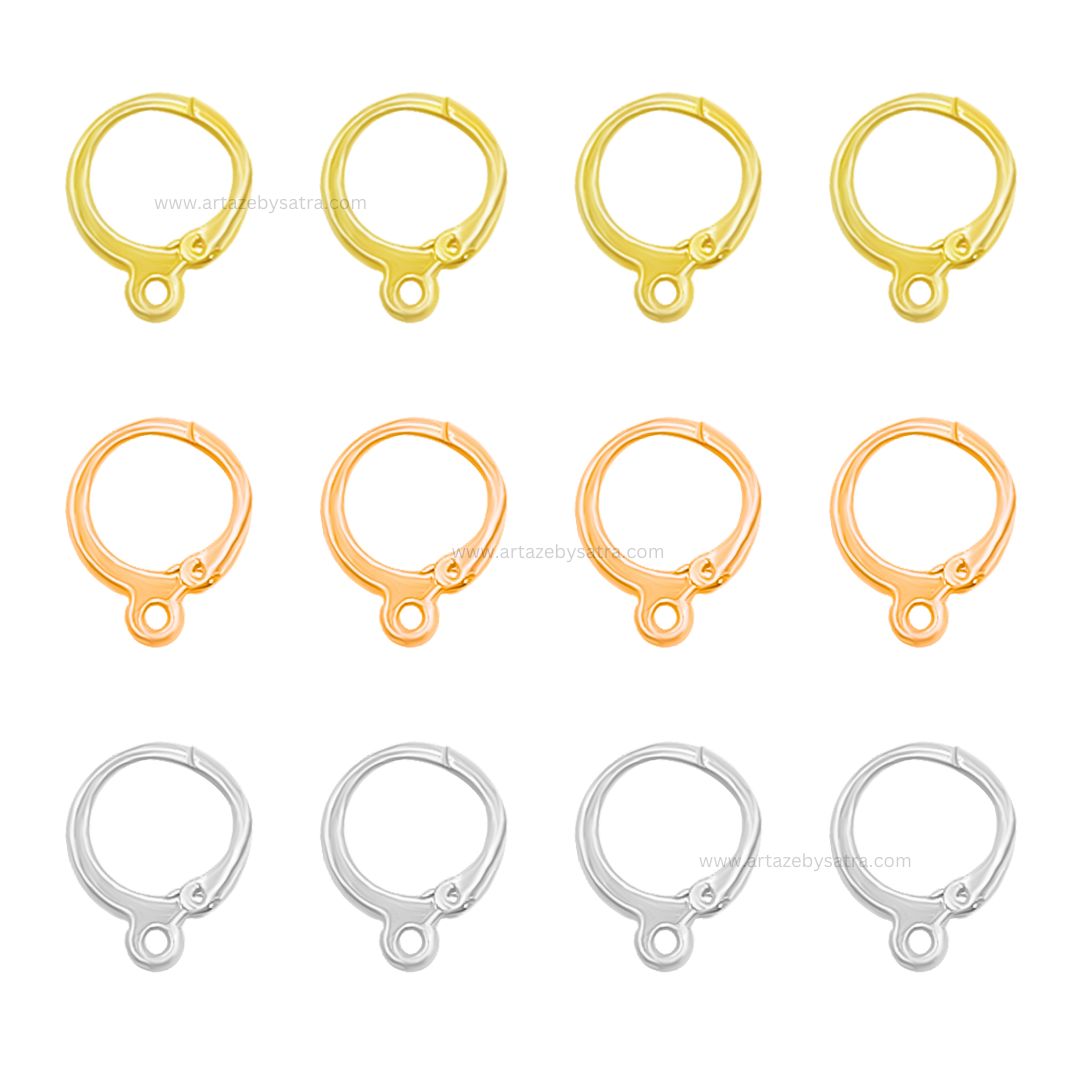 Round Brass Bali | Size: 12mm | Qty: 12pcs | EF14