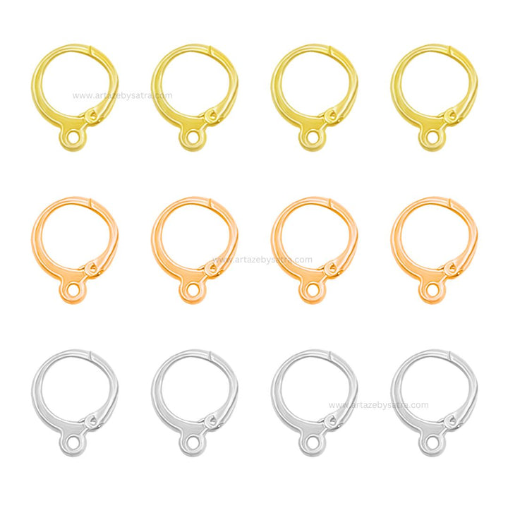 Round Brass Bali | Size: 12mm | Qty: 12pcs | EF14