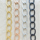 Aluminium Chain | Size : W-20mm H-30mm | Qty : 1mtr | JT-19-35-30