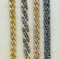 Metallic Mask Acrylic Chain Curb Link | Qty : 1mtr | AC06