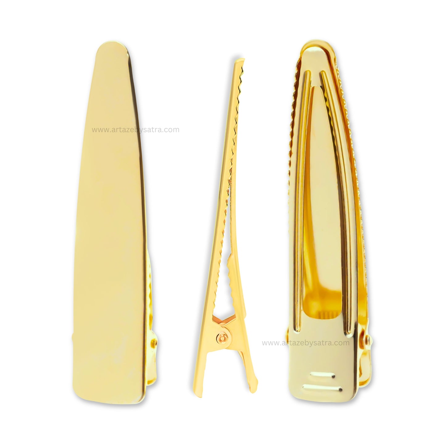 Plain Alligator Hair Clip | Qty : 6pcs | HA01