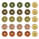 Meenakari Kundan Beads | Size : 14mm | Qty : 12pcs | MKB55