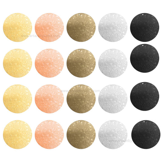 Floral Matt Finish Metal Art | Qty : Qty : 100g | MF08