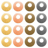 2 Loop Round Matt Finish Metal Art | Size : 40mm | Qty : 100g | MF15
