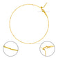 Ready Brass Chain (18K Polished) | Qty : 1pc | RC22