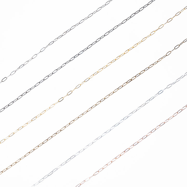Iron Chain (Indian Plating) | Size:3x6mm | 100grm | IC05