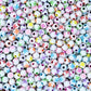 Swastik Pastel Plastic Beads | Size : 6mm | PB05