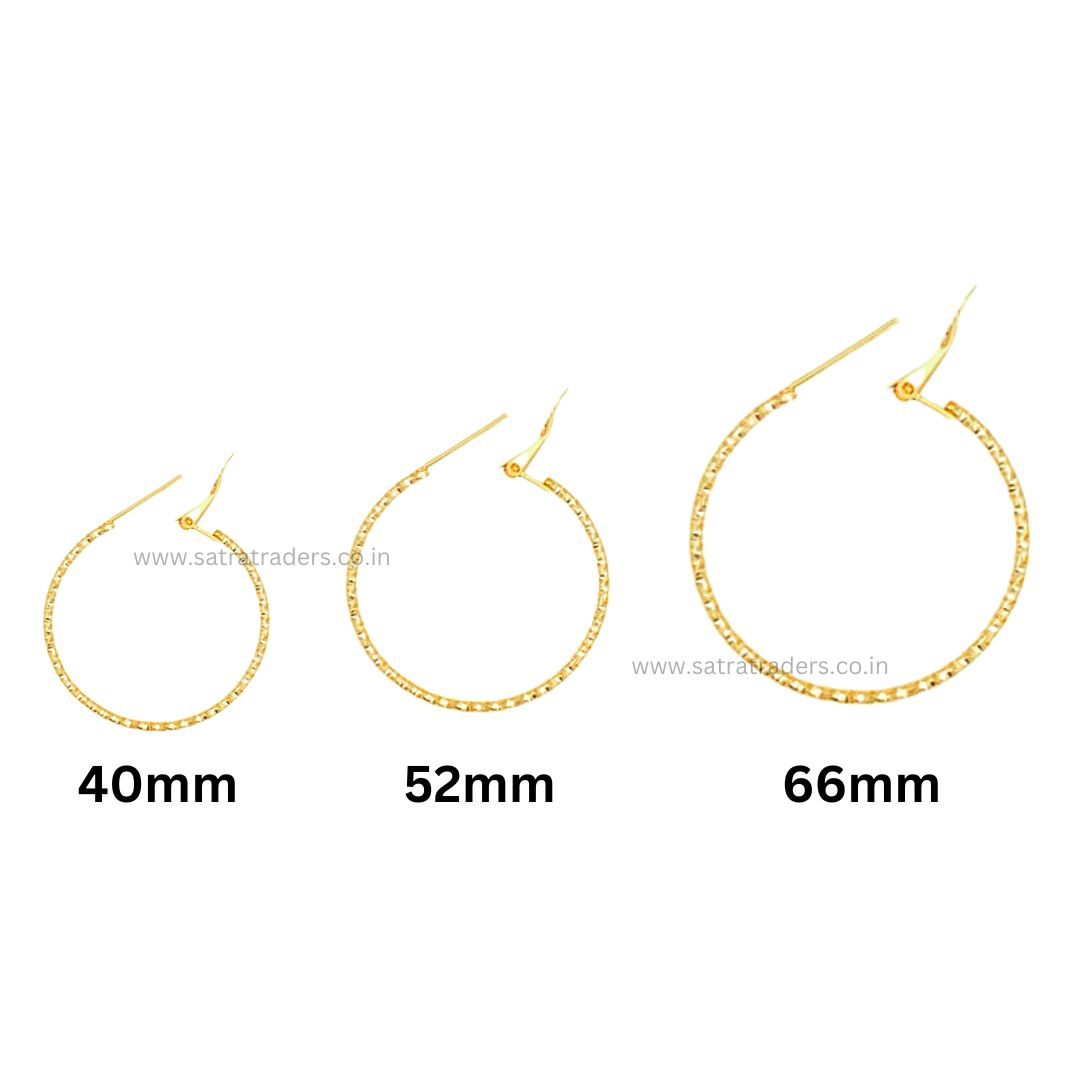 Designer Hoop Bali | 10pcs | EF21