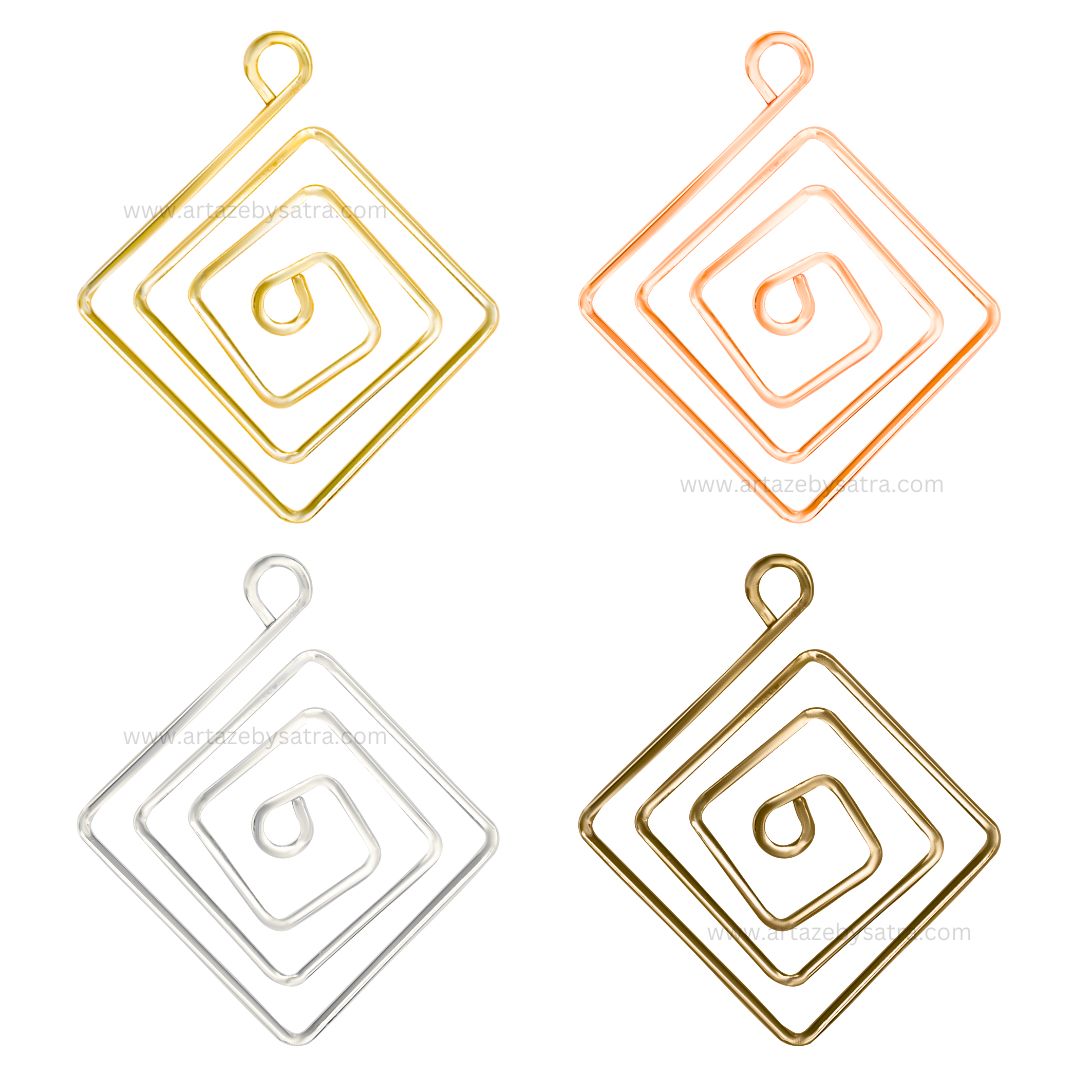 Wire Jewelry Design | Size : 42mm | Qty : 10pcs | WR54
