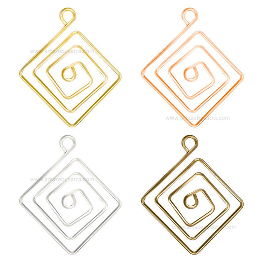 Wire Jewelry Design | Size : 42mm | Qty : 10pcs | WR54