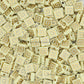 Square Cube Beads with Gold Spiral Pattern | Size : 8mm | PB196