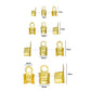 Designer Crimp Beads Dhagha Patti | Qty : 100g | BF19