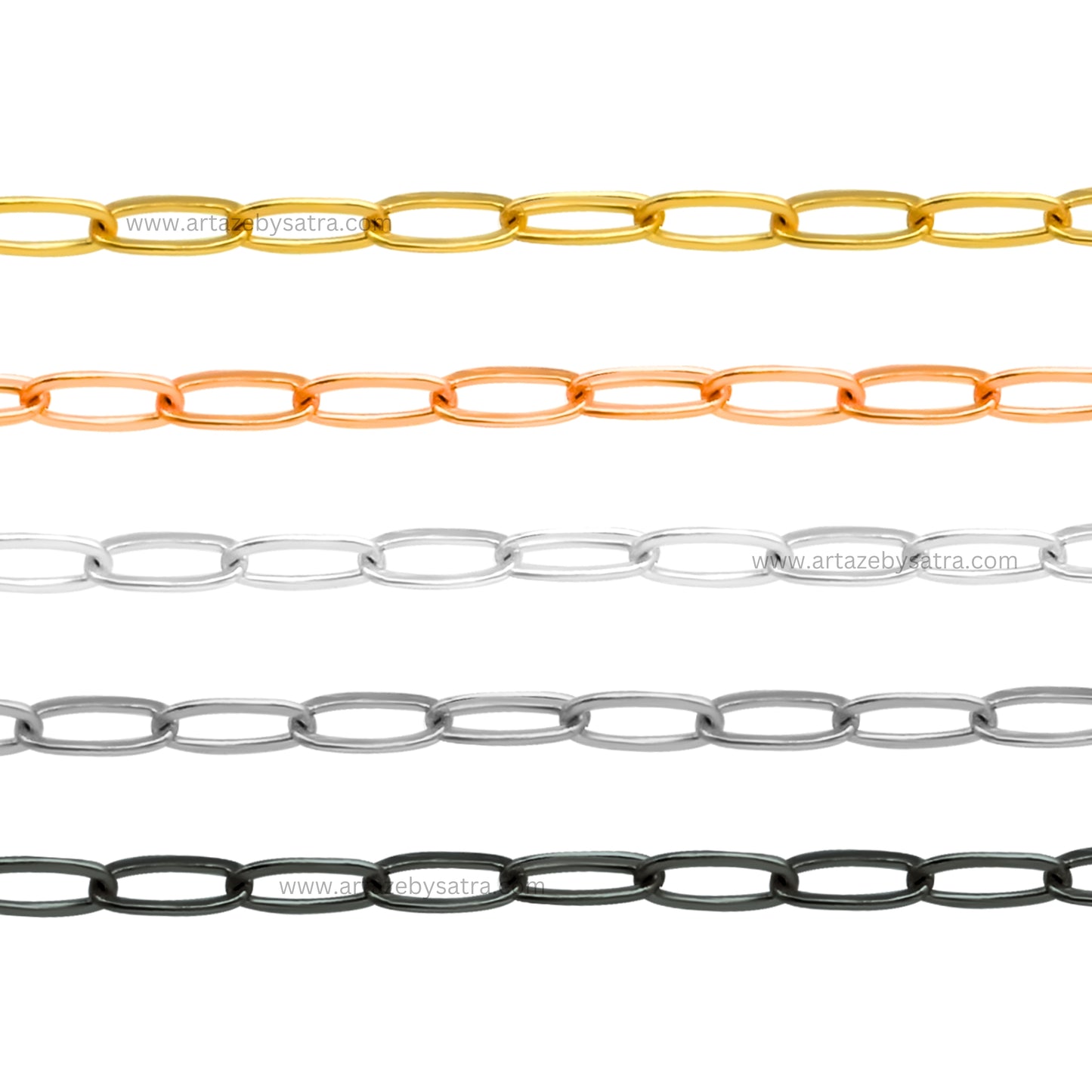 Iron Chains (Indian Polish) | Size : 20inch | Qty : 5pcs | RC05