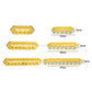 Crystal Spacer Bar Link Connectors | BF95