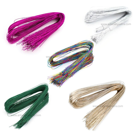 Jewelry Iron Coated Wire | Size : 22 Gauge |Qty :  500g